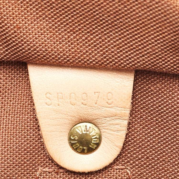 Pre Owned Louis Vuitton Monogram Canvas Speedy 25 Bag