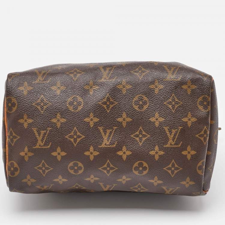 Pre Owned Louis Vuitton Monogram Canvas Speedy 25 Bag