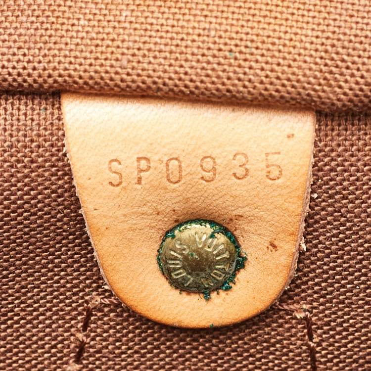 Pre Owned Louis Vuitton Monogram Canvas Speedy 25 Bag
