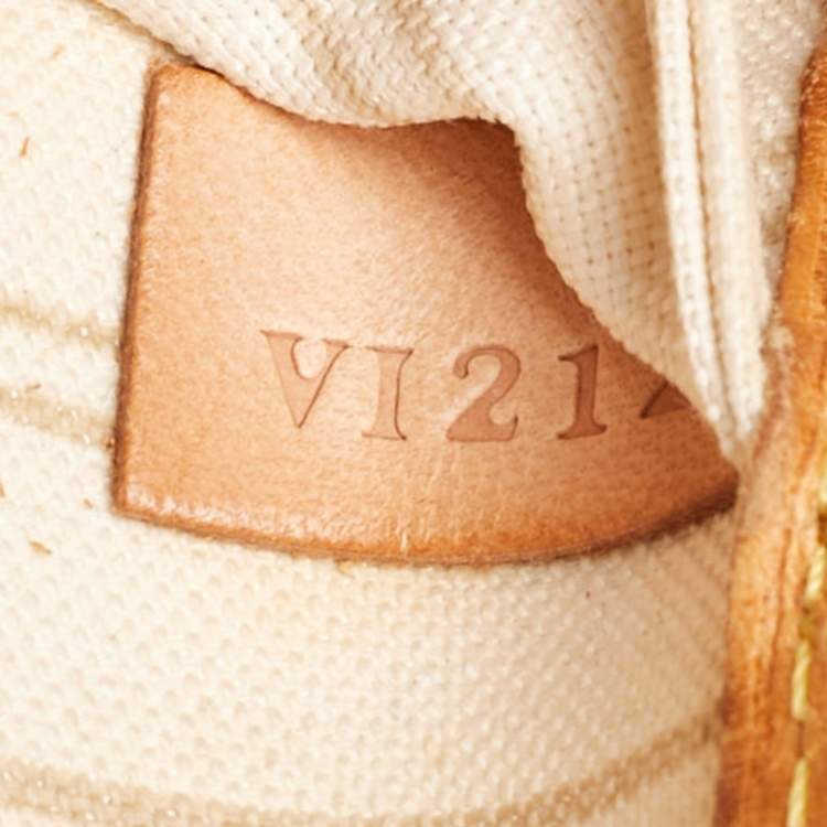 Pre Owned Louis Vuitton Damier Azur Canvas Neverfull PM Bag