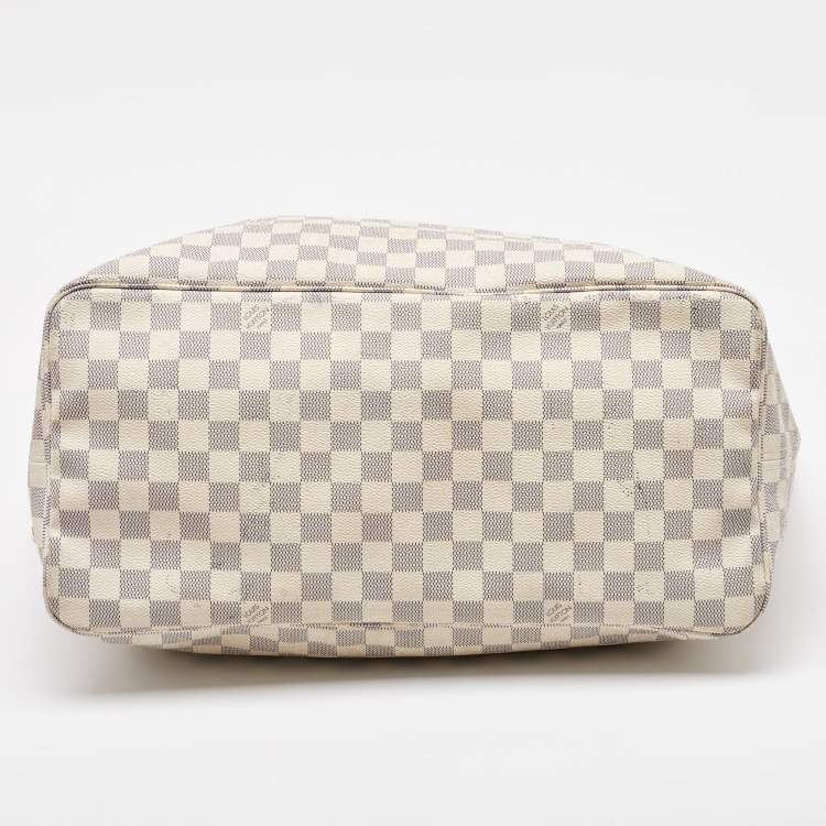 Pre Owned Louis Vuitton Damier Azur Canvas Neverfull GM Bag