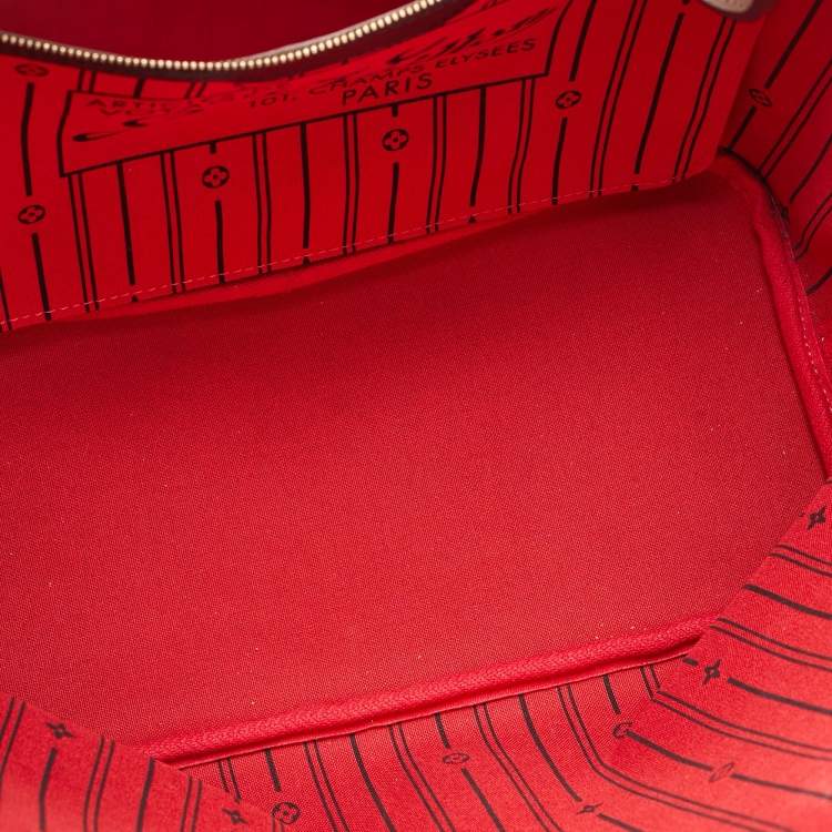 Pre Owned Louis Vuitton Damier Ebene Canvas Neverfull MM Bag