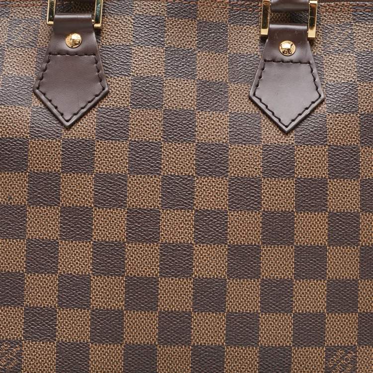 Pre Owned Louis Vuitton Damier Ebene Canvas Alma PM Bag
