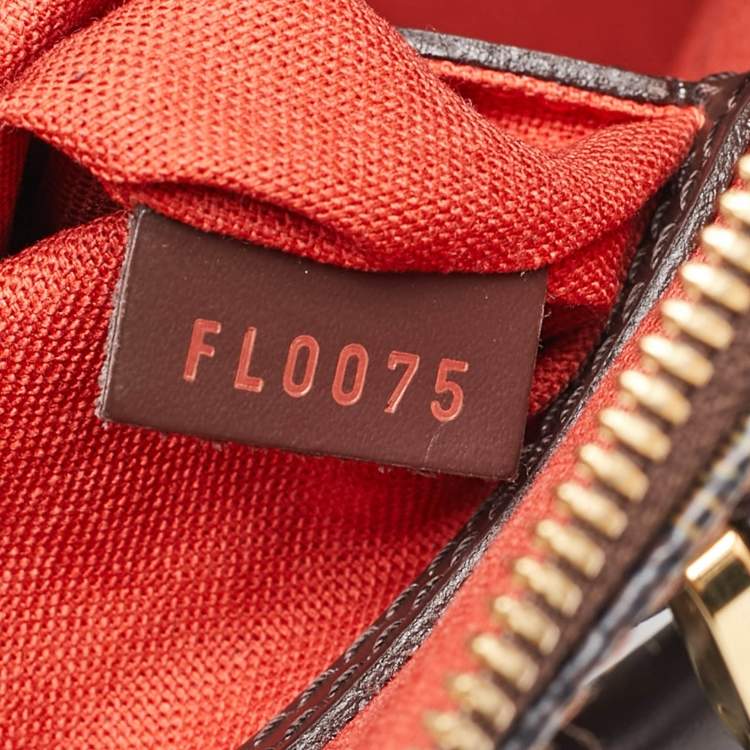 Pre Owned Louis Vuitton Damier Ebene Canvas Alma PM Bag