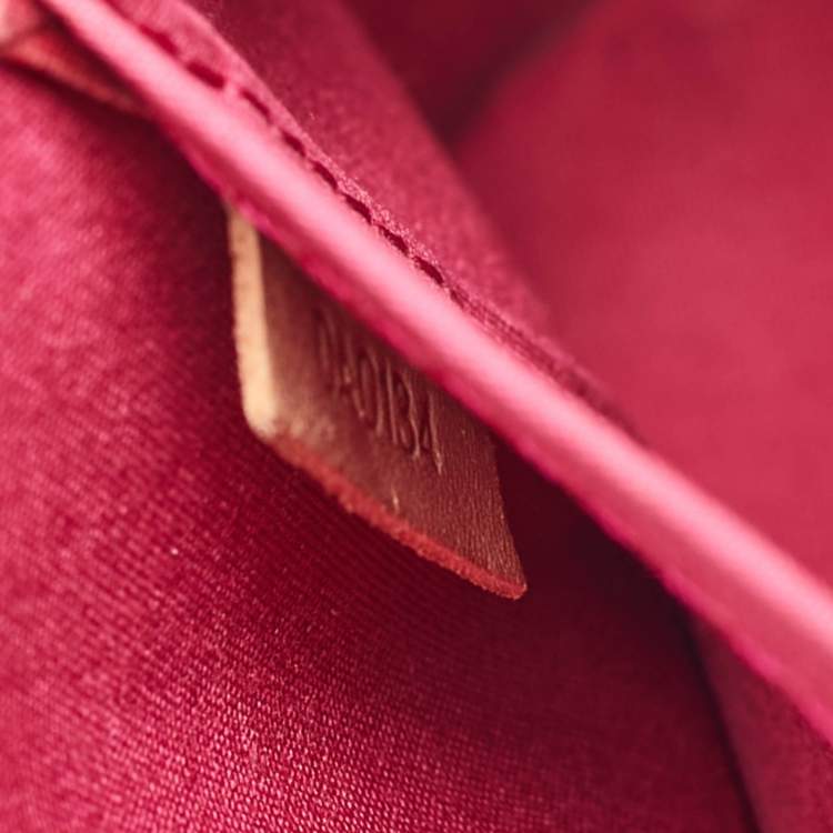 Pre Owned Louis Vuitton Indian Rose Monogram Vernis Alma BB Bag