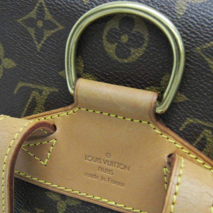 Pre Owned Louis Vuitton Brown Monogram Canvas Montsouris MM Backpack
