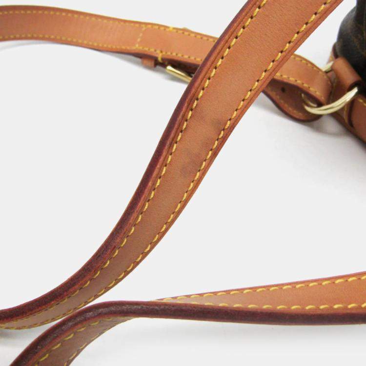 Pre Owned Louis Vuitton Brown Monogram Canvas Montsouris MM Backpack