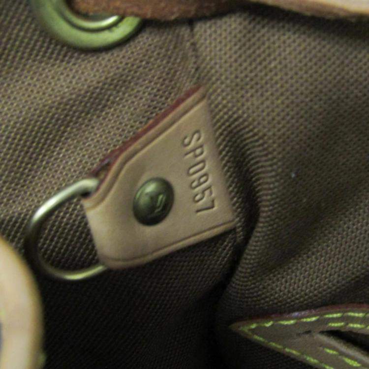 Pre Owned Louis Vuitton Brown Monogram Canvas Montsouris MM Backpack