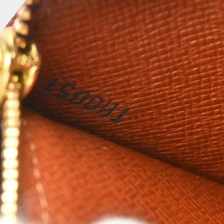 Pre Owned Louis Vuitton Monogram Graffiti Porte Monnaie Credit Wallet