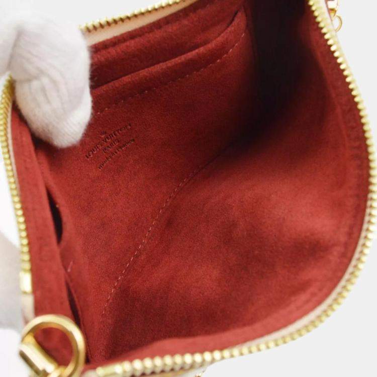 Pre Owned Louis Vuitton Multicolor Monogram Canvas Pochette Milla MM Shoulder Bag