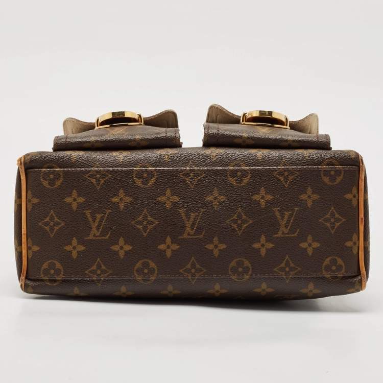 Pre Owned Louis Vuitton Monogram Canvas Manhattan PM Bag