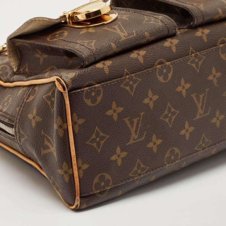 Pre Owned Louis Vuitton Monogram Canvas Manhattan PM Bag