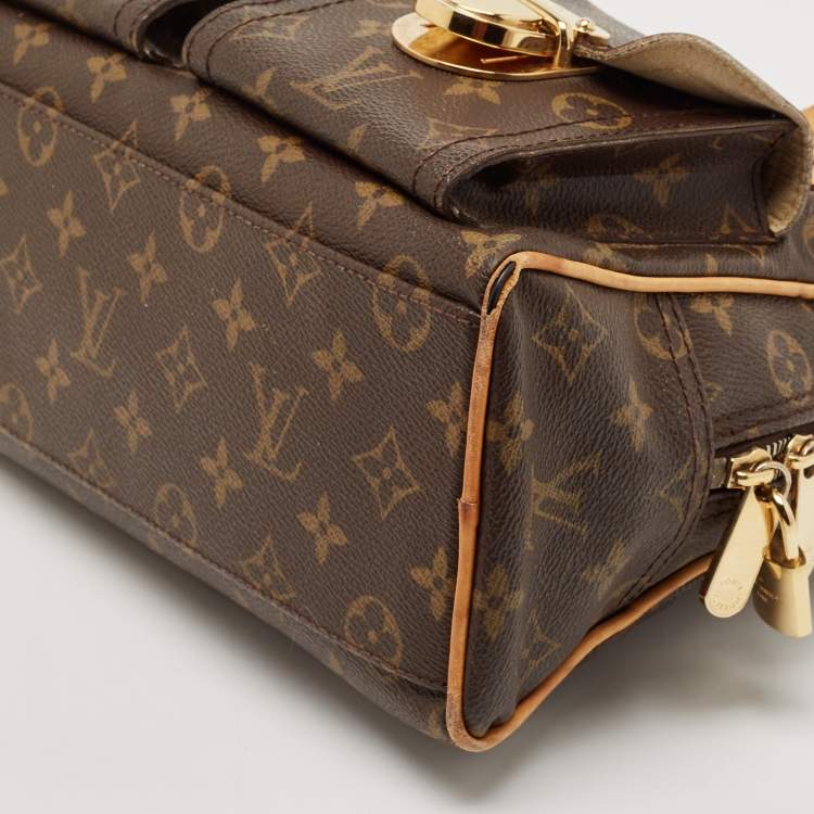 Pre Owned Louis Vuitton Monogram Canvas Manhattan PM Bag