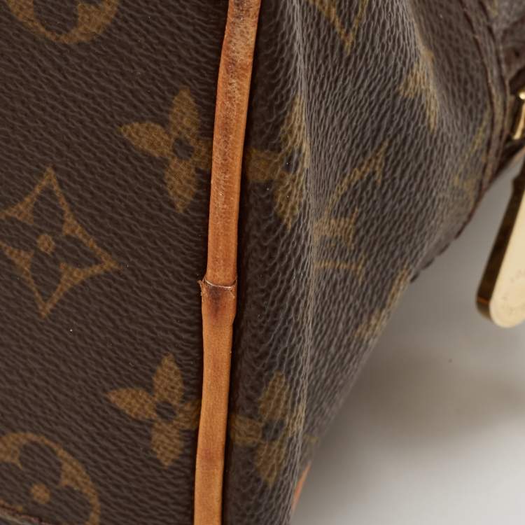 Pre Owned Louis Vuitton Monogram Canvas Manhattan PM Bag
