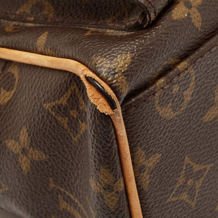 Pre Owned Louis Vuitton Monogram Canvas Manhattan PM Bag