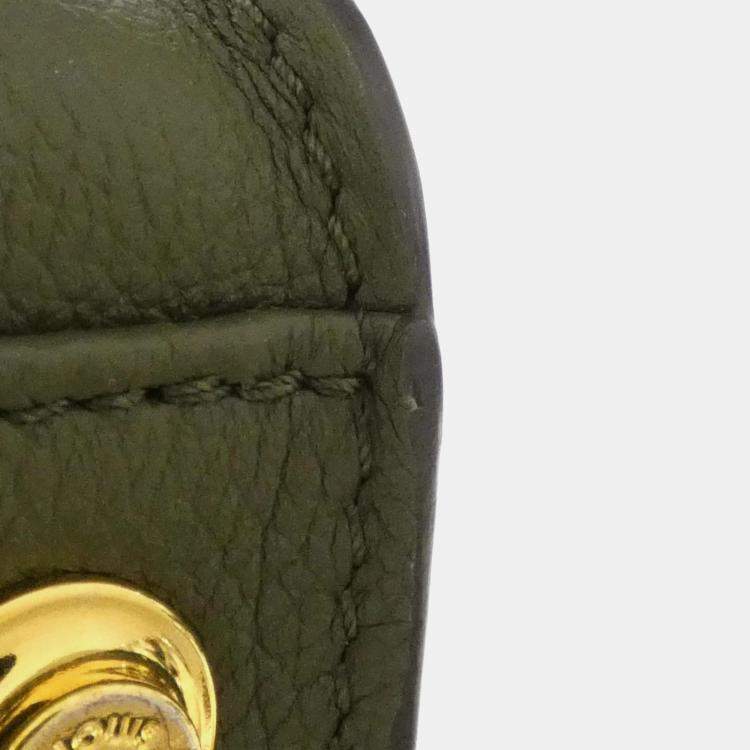 Pre Owned Louis Vuitton Multicolor Leather On My Side MM Handbag