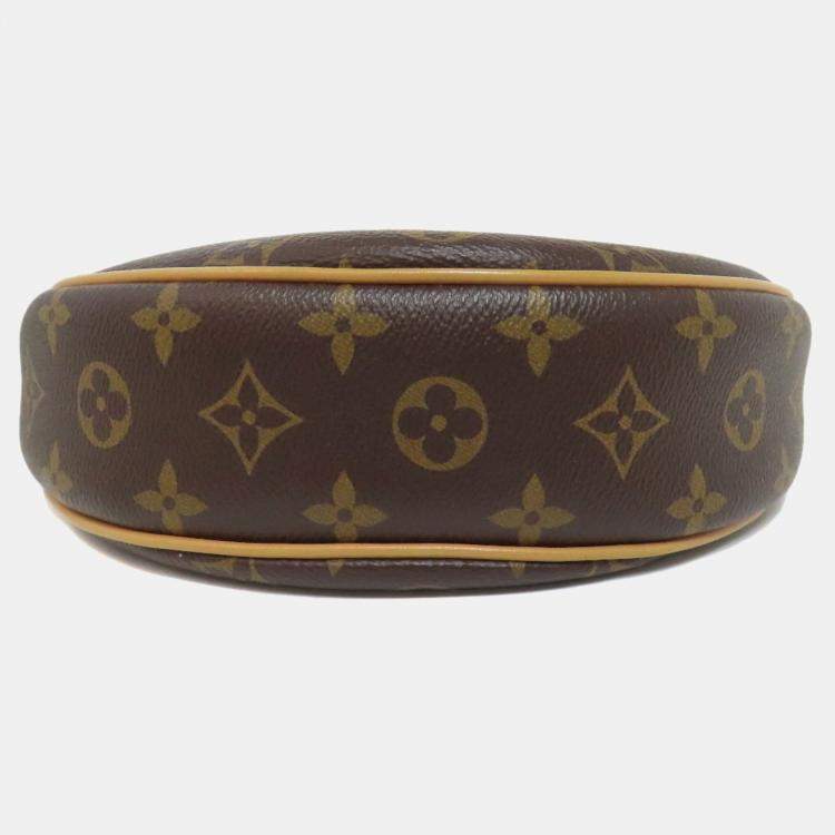 Pre Owned Louis Vuitton Brown Monogram Canvas Loop Shoulder Bag