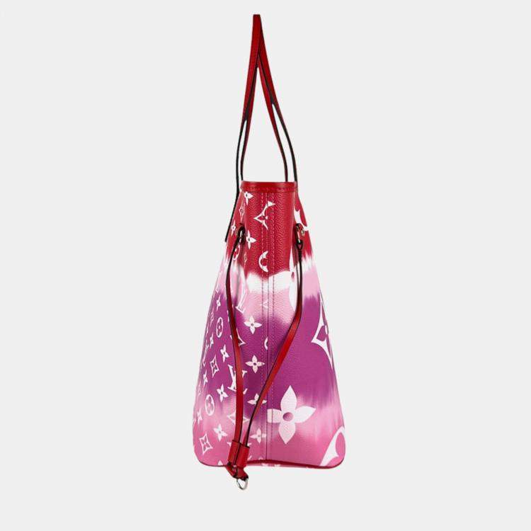 Pre Owned Louis Vuitton Multicolor Coated Canvas Neverfull MM Tote Bag