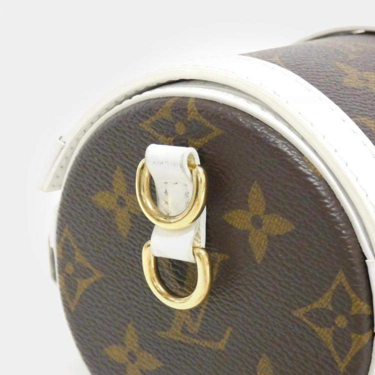 Pre Owned Louis Vuitton Brown Monogram Canvas Papillon Trunk Shoulder Bag