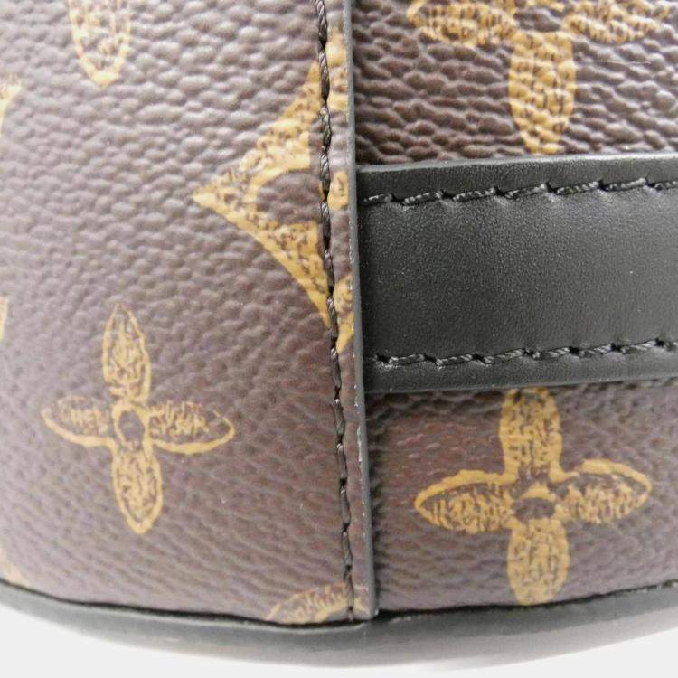 Pre Owned Louis Vuitton Brown Monogram Canvas N°7 Wheel Box Shoulder Bag