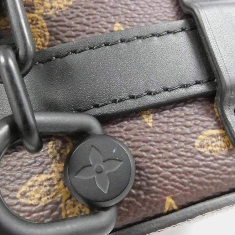 Pre Owned Louis Vuitton Brown Monogram Canvas N°7 Wheel Box Shoulder Bag