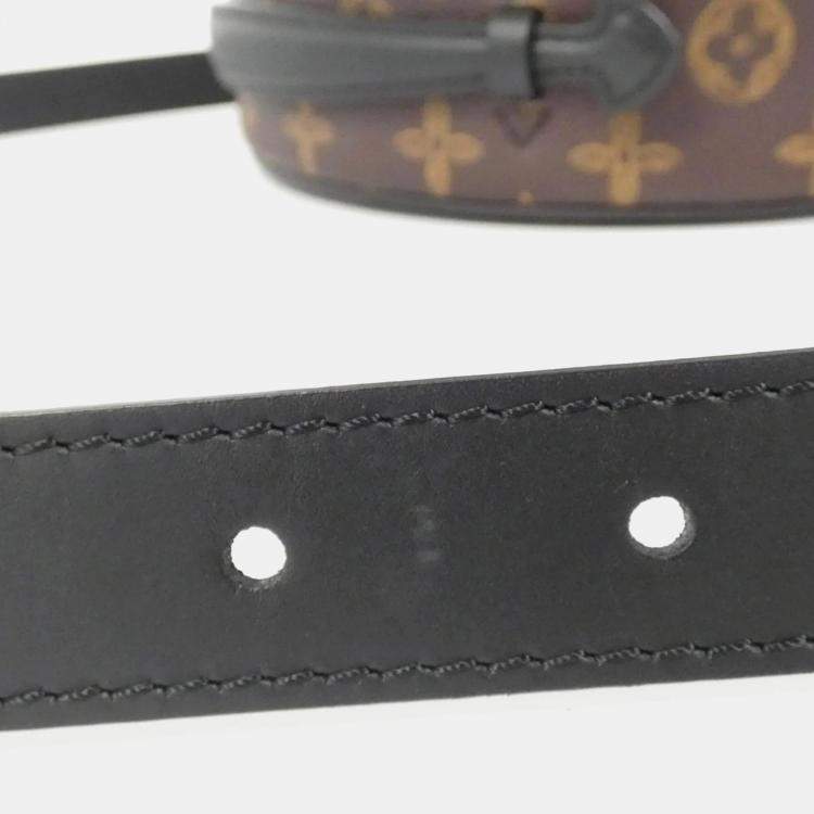 Pre Owned Louis Vuitton Brown Monogram Canvas N°7 Wheel Box Shoulder Bag