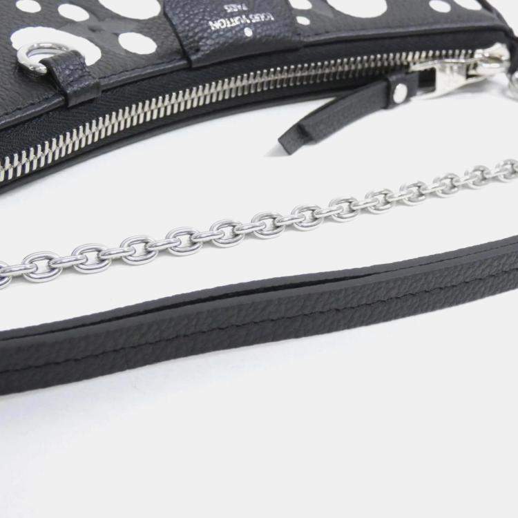 Pre Owned Louis Vuitton Black Monogram Empreinte Leather YK Easy Pouch Accessory Shoulder Bag
