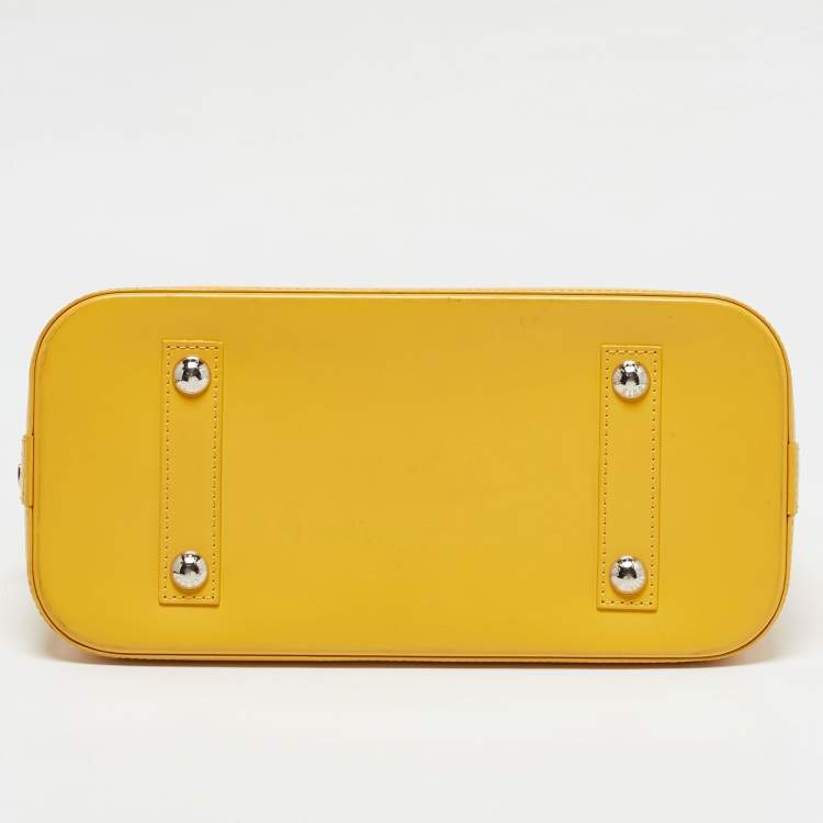 Pre Owned Louis Vuitton Mimosa Epi Leather Alma PM Bag