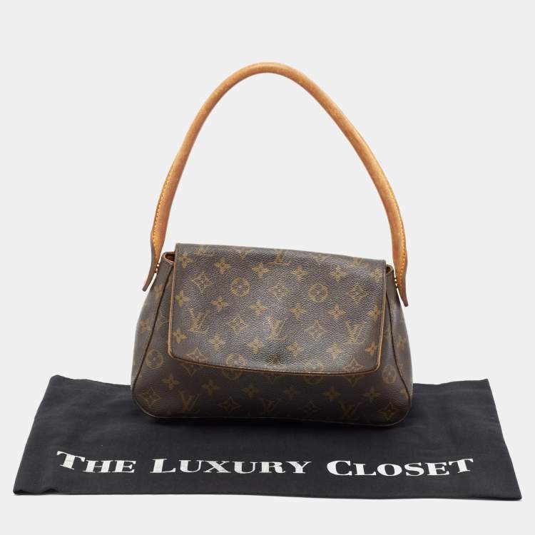 Pre Owned Louis Vuitton Monogram Canvas Looping PM Bag