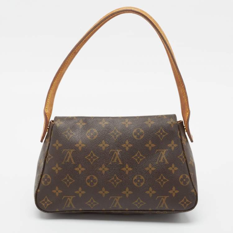 Pre Owned Louis Vuitton Monogram Canvas Looping PM Bag