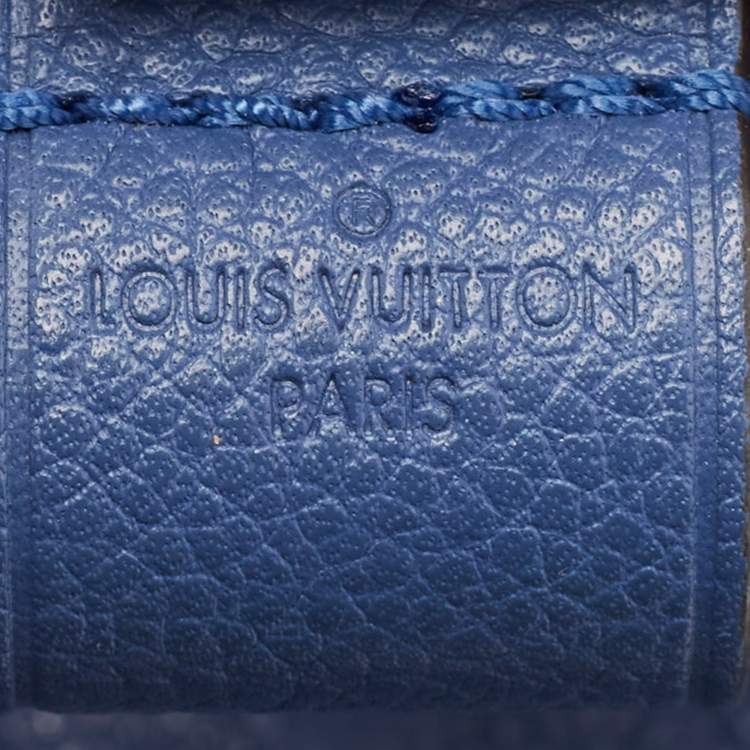 Pre Owned Louis Vuitton Iris Monogram Empreinte Leather Montaigne MM Bag