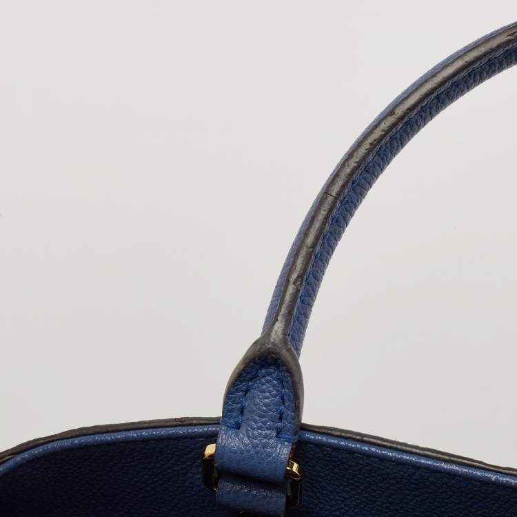 Pre Owned Louis Vuitton Iris Monogram Empreinte Leather Montaigne MM Bag