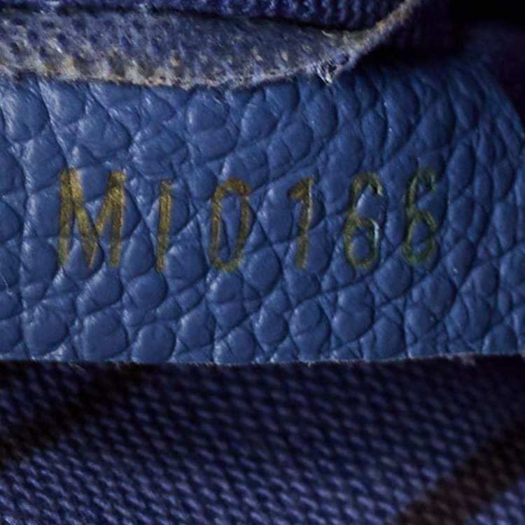 Pre Owned Louis Vuitton Iris Monogram Empreinte Leather Montaigne MM Bag