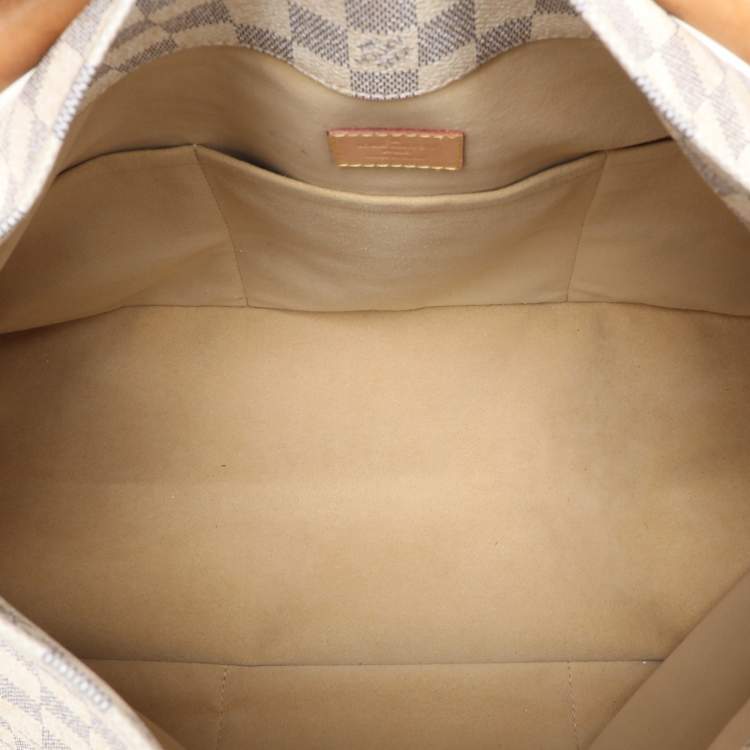 Pre Owned Louis Vuitton Damier Azur Canvas and Leather Artsy MM Bag