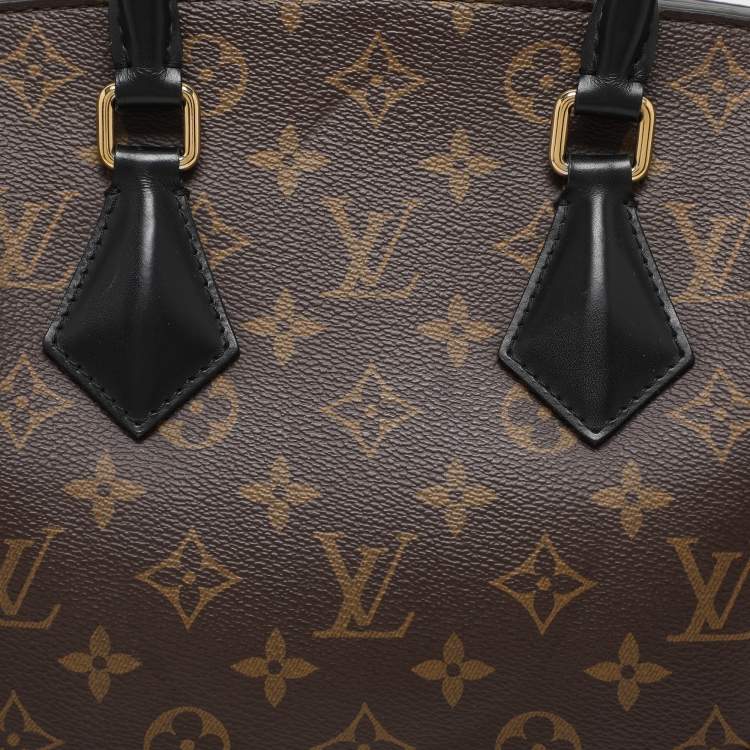 Pre Owned Louis Vuitton Noir Monogram Canvas Phenix PM Bag