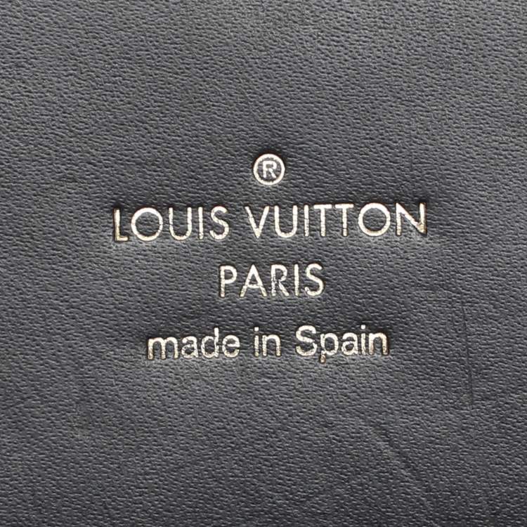 Pre Owned Louis Vuitton Noir Monogram Canvas Phenix PM Bag