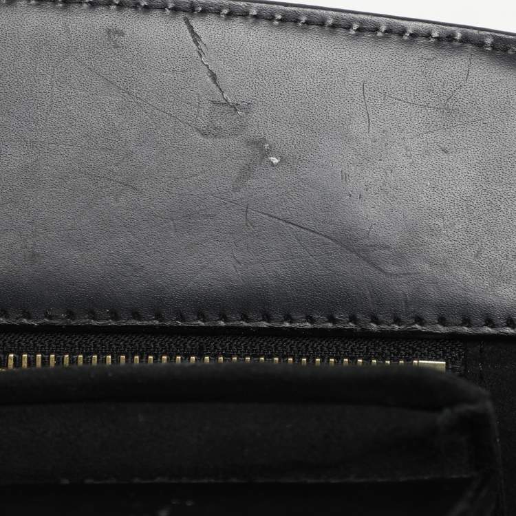 Pre Owned Louis Vuitton Noir Monogram Canvas Phenix PM Bag