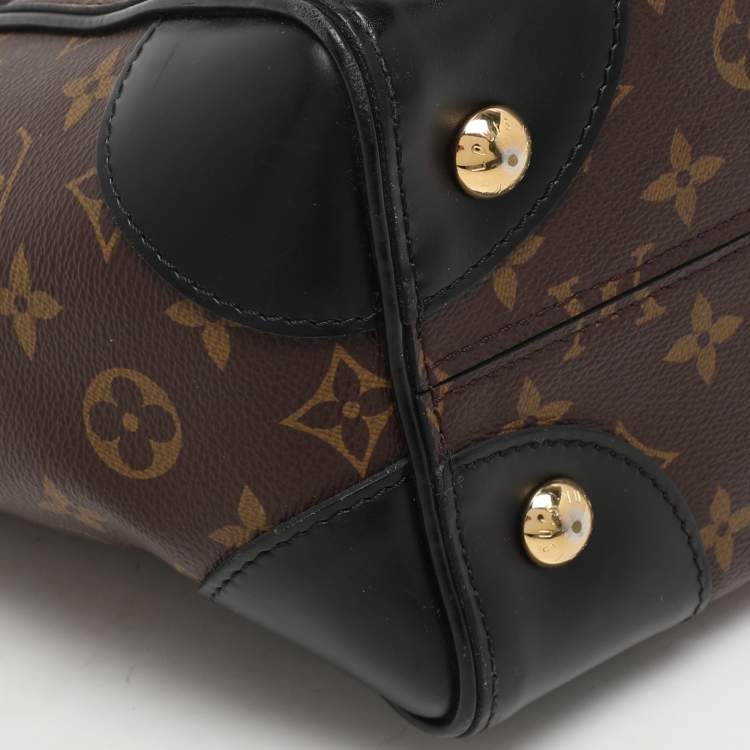 Pre Owned Louis Vuitton Noir Monogram Canvas Phenix PM Bag