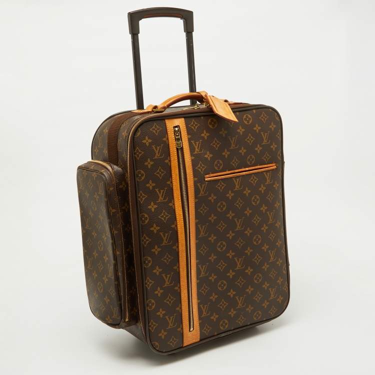 Pre Owned Louis Vuitton Monogram Canvas Bosphore 50 Luggage