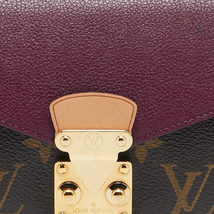 Pre Owned Louis Vuitton Aurore Monogram Canvas Pallas Wallet