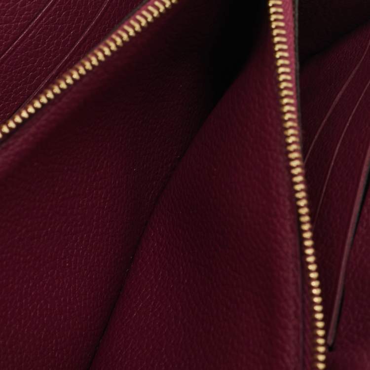 Pre Owned Louis Vuitton Aurore Monogram Canvas Pallas Wallet