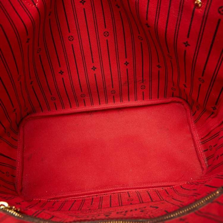 Pre Owned Louis Vuitton Damier Ebene Canvas Neverfull MM Bag