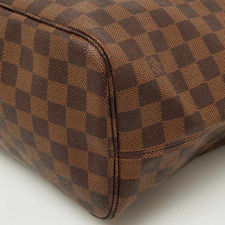 Pre Owned Louis Vuitton Damier Ebene Canvas Neverfull MM Bag
