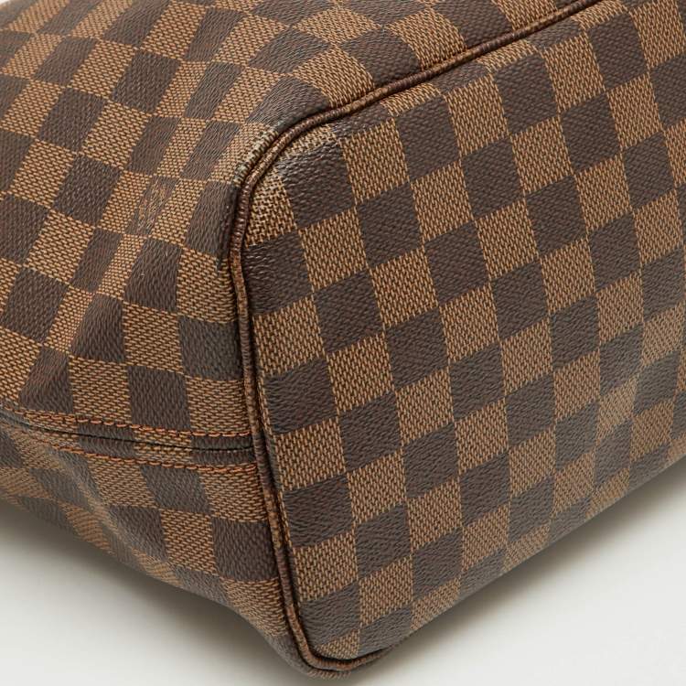 Pre Owned Louis Vuitton Damier Ebene Canvas Neverfull MM Bag