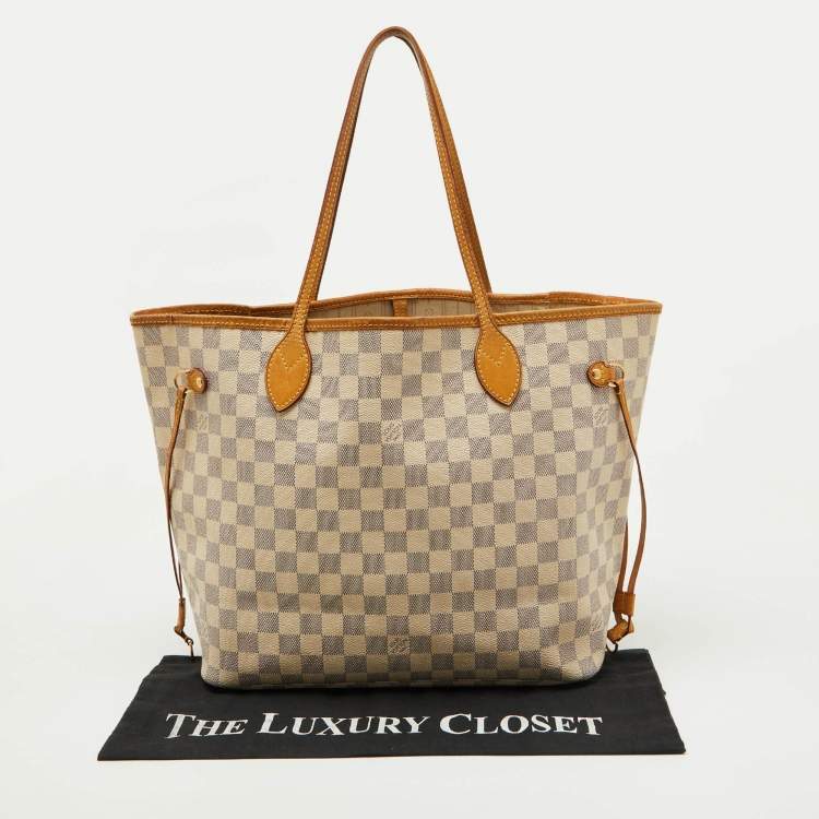 Pre Owned حقيبة لوي فيتون نيڤرفول كأنفاس دامير أزور MM