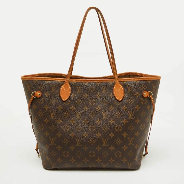 Pre Owned Louis Vuitton Monogram Canvas Neverfull MM Bag