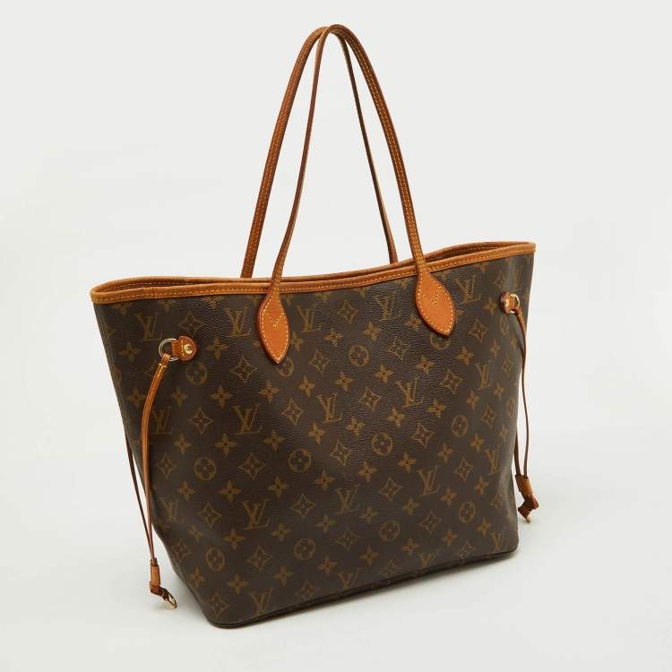 Pre Owned Louis Vuitton Monogram Canvas Neverfull MM Bag