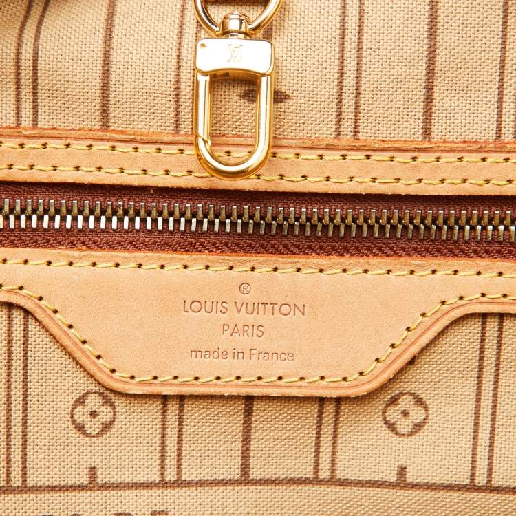 Pre Owned Louis Vuitton Monogram Canvas Neverfull MM Bag