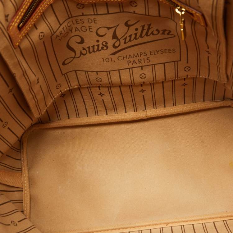 Pre Owned Louis Vuitton Monogram Canvas Neverfull MM Bag