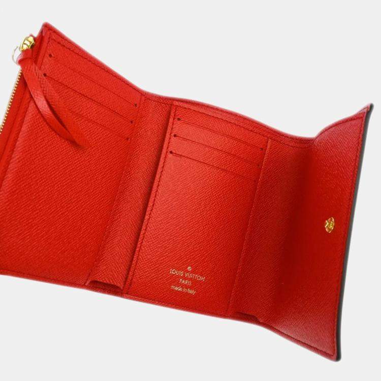 Pre Owned Louis Vuitton Monogram Canvas Polar Bear Trifold Wallet